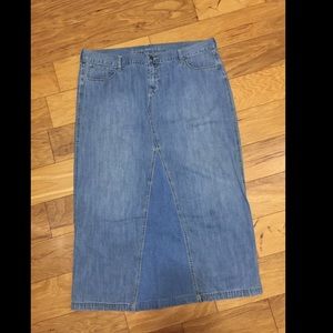 Old Navy Jean Skirt